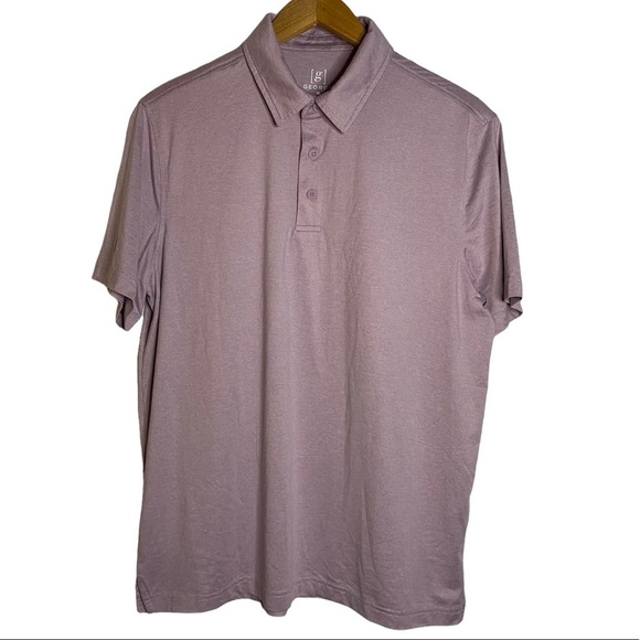 George Purple Collared Short Sleeve Polo Collar Golf Shirt M 38-40 - Picture 1 of 13